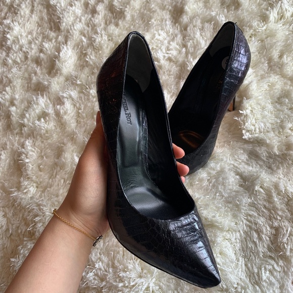 Rachel Roy python pattern Pointed heels - Picture 2 of 4